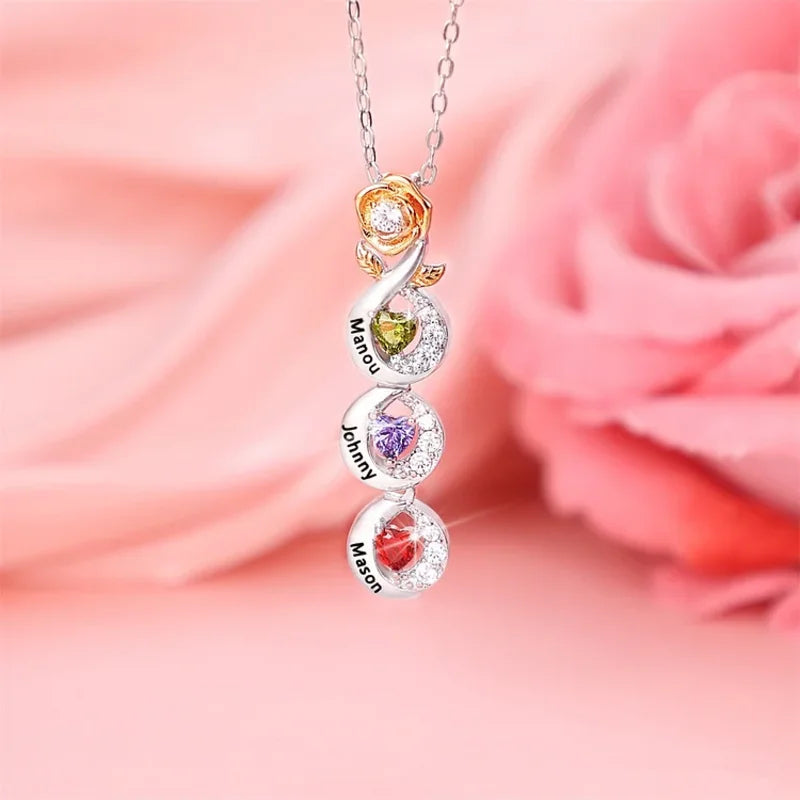 Personalized Necklace for Mom