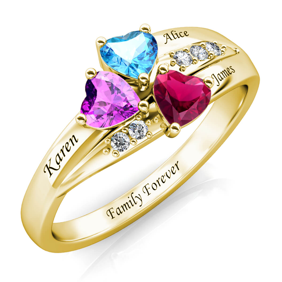 Mother's Day Ring With Birthstones | POPSUGAR Family